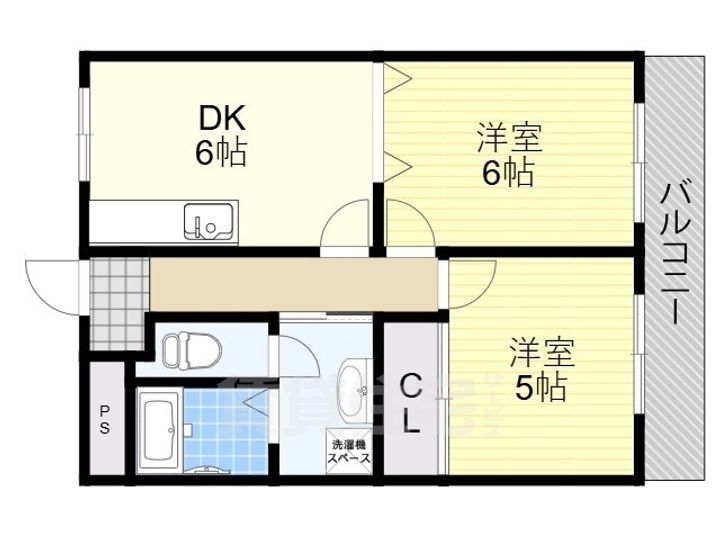 第5サンライフ瀬田の間取り
