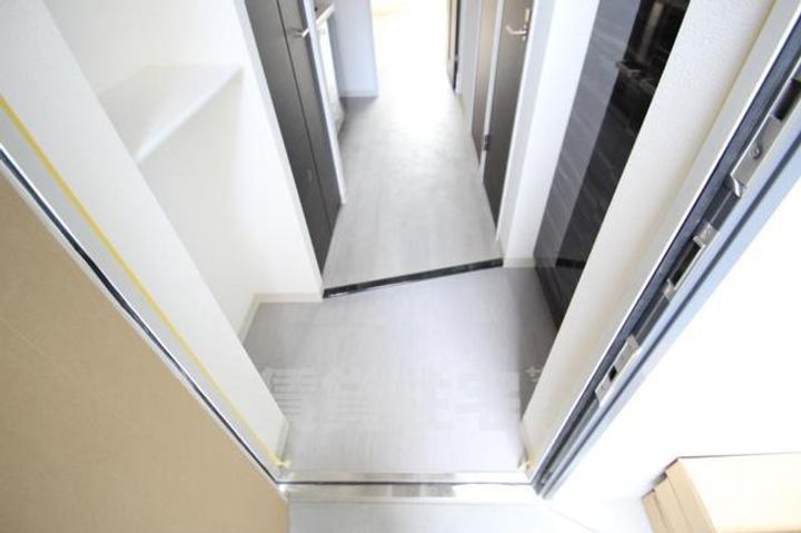 大阪府大阪市西淀川区姫里3丁目(マンション)の賃貸物件の玄関