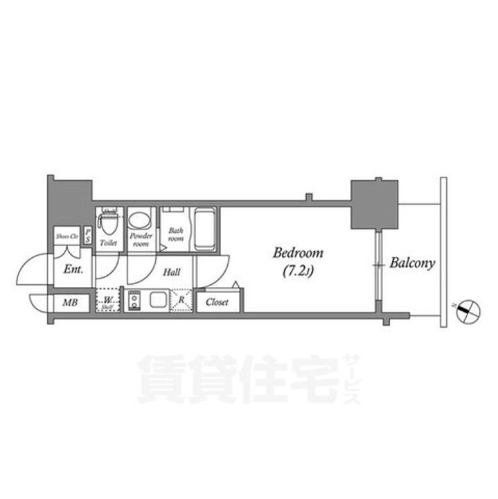 アドバンス名古屋モクシーの間取り