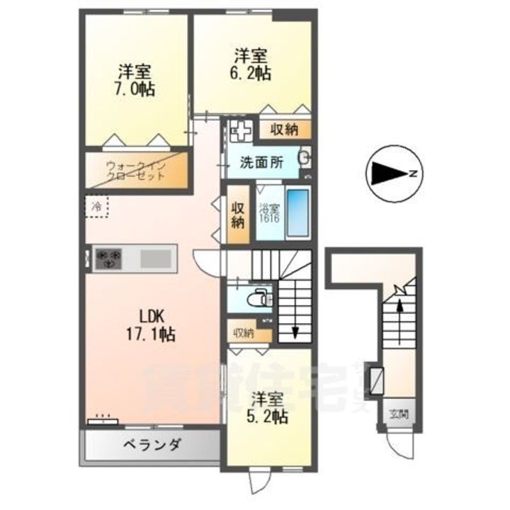 Madison Seedの間取り