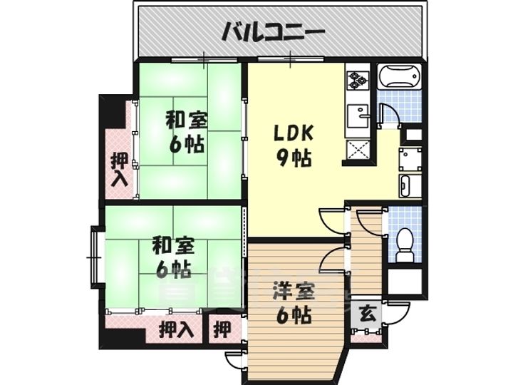 ロイヤルコートの間取り