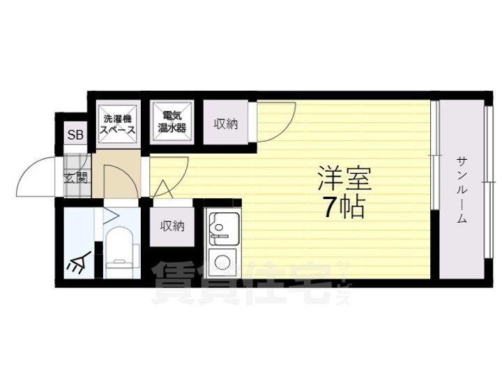 上新ビル 上新庄の間取り