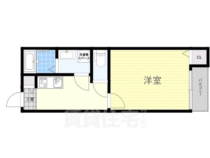 キャッスルコート須磨海浜公園の間取り