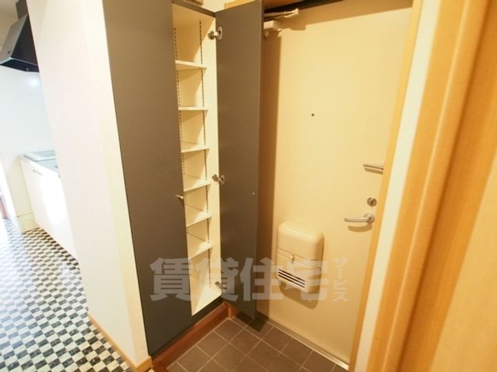 ヴェリエール・ドゥ・セの玄関