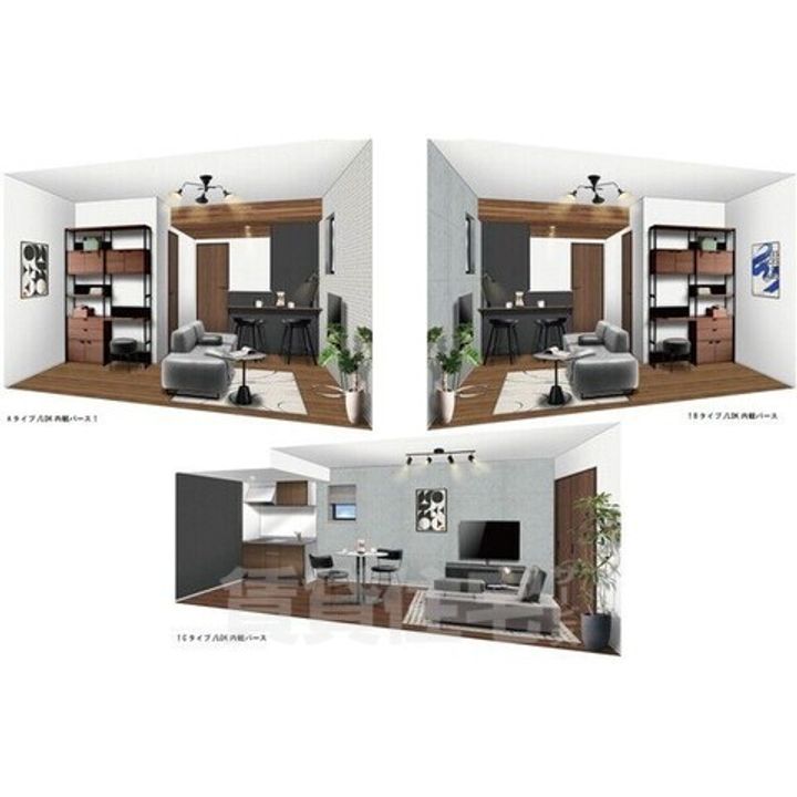 LECOCON中川2の居間