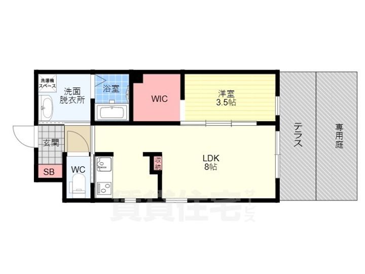 月かげ荘の間取り