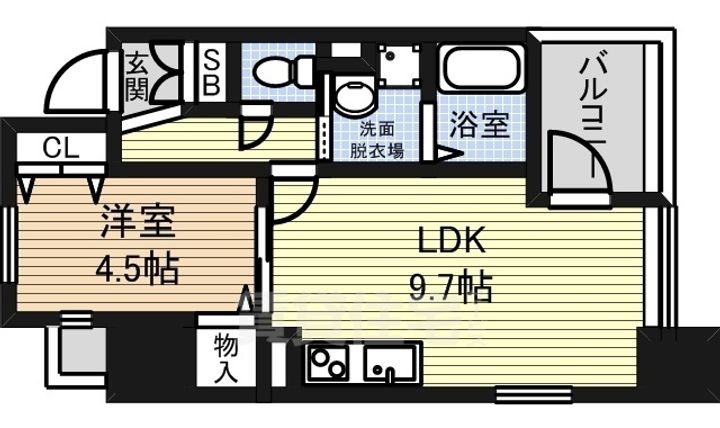 CITY SPIRE 名古屋大須の間取り