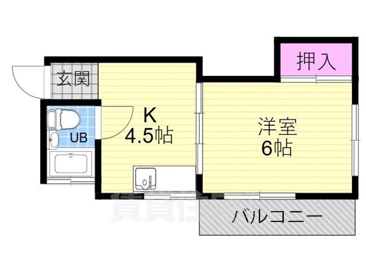 タマミハイツの間取り
