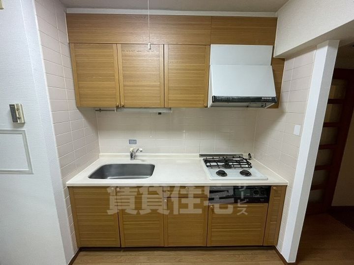 愛知県名古屋市天白区八事山の賃貸マンションのキッチン