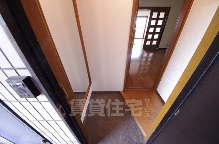 ビューハイツA&K202の玄関