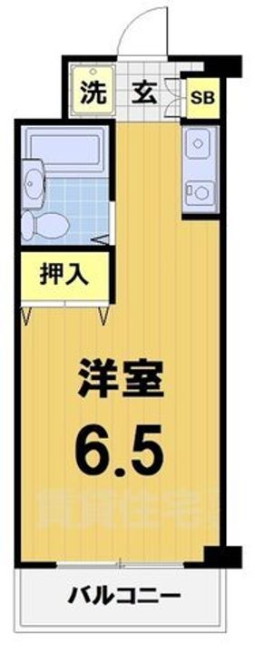 ムーンバット長岡の間取り