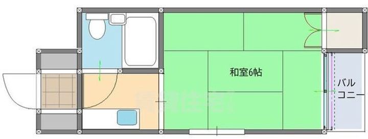 Bee2ハイツの間取り