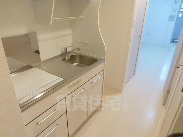 大阪府堺市堺区宿院町東4丁の賃貸マンションのキッチン