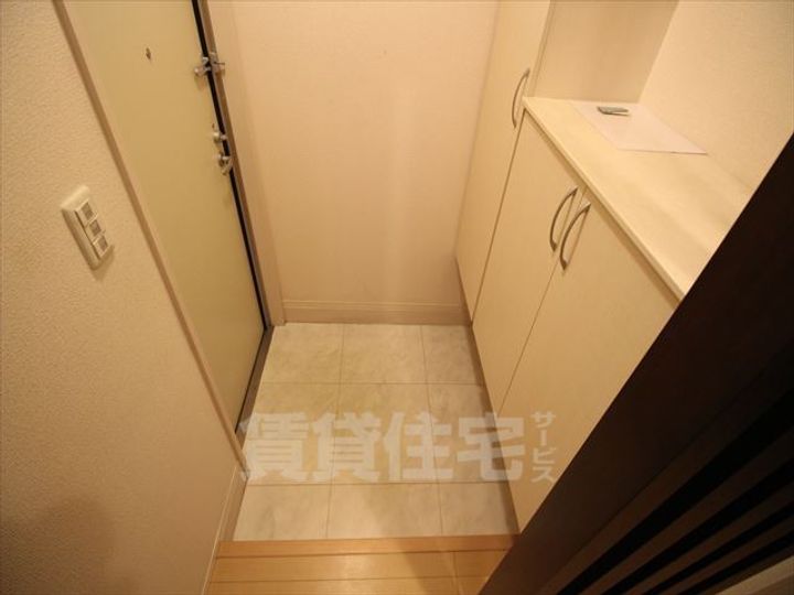 Sirius β棟の玄関