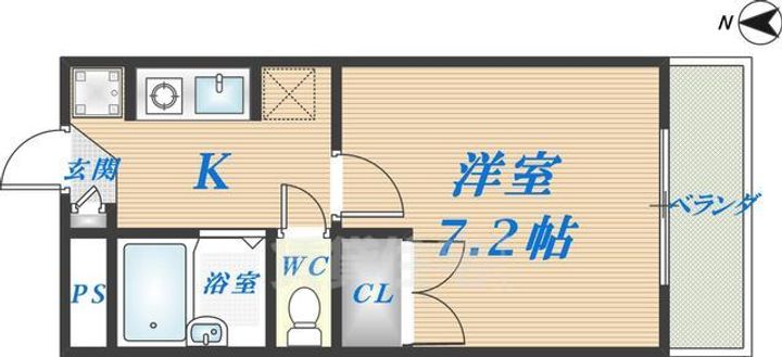 メゾン・ツジモトの間取り