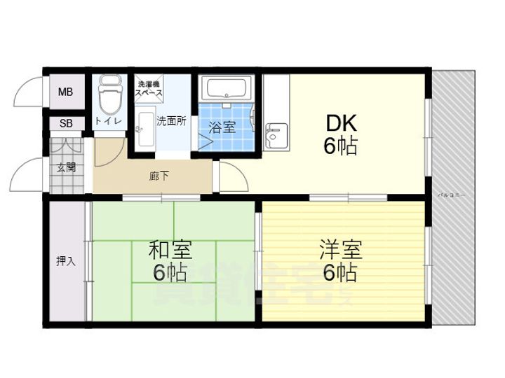 アイエムハイツの間取り