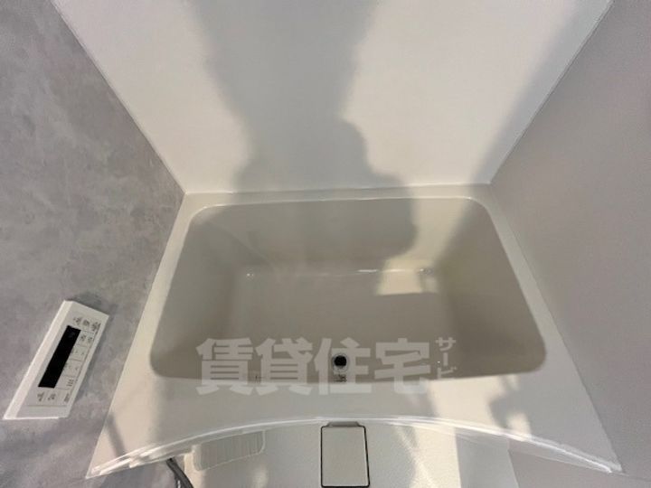 大阪府堺市堺区一条通の賃貸マンションの風呂