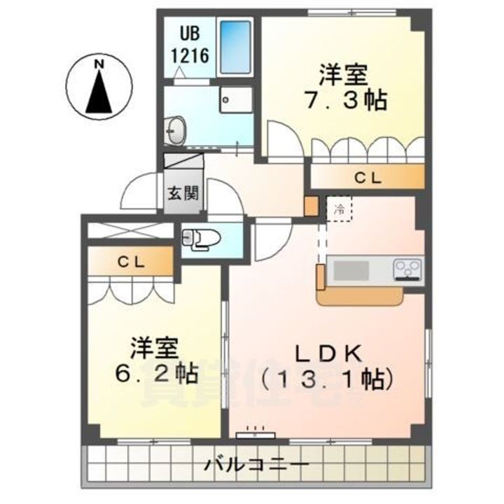 プランドールの間取り