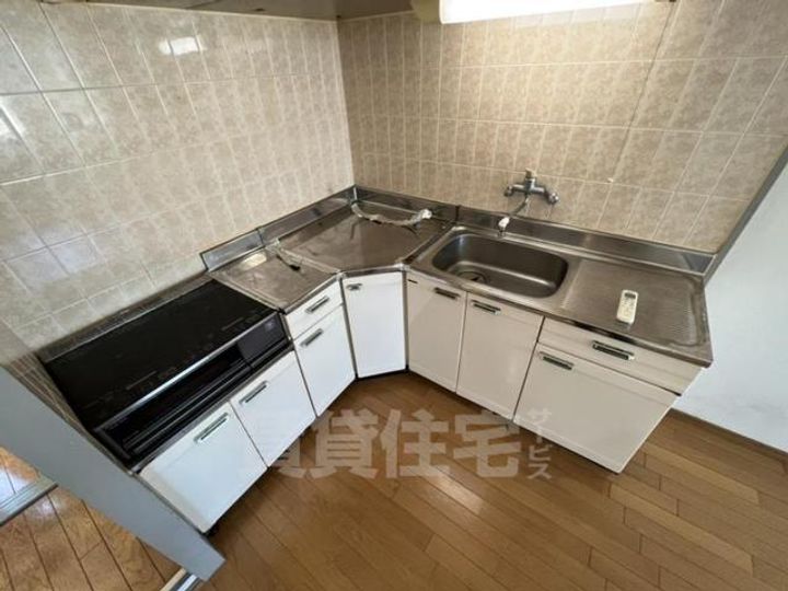 大阪府大阪市西淀川区柏里1丁目の賃貸マンションのキッチン