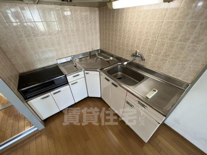 大阪府大阪市西淀川区柏里1丁目の賃貸マンションのキッチン