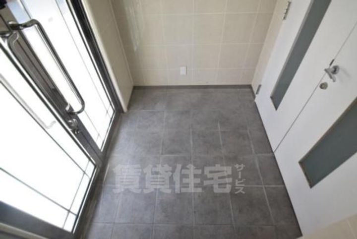 大阪府茨木市玉櫛1丁目の賃貸マンションの玄関