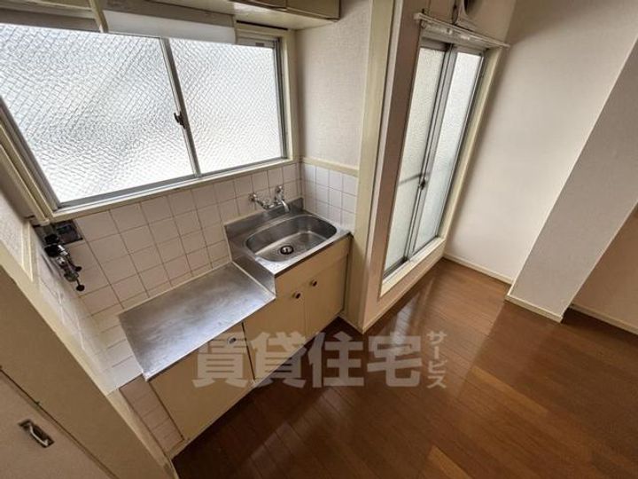 大阪府大阪市都島区東野田町1丁目の賃貸マンションのキッチン