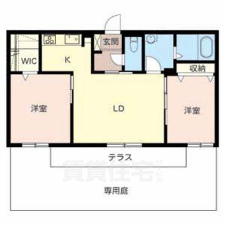 シャーメゾンカーサの間取り