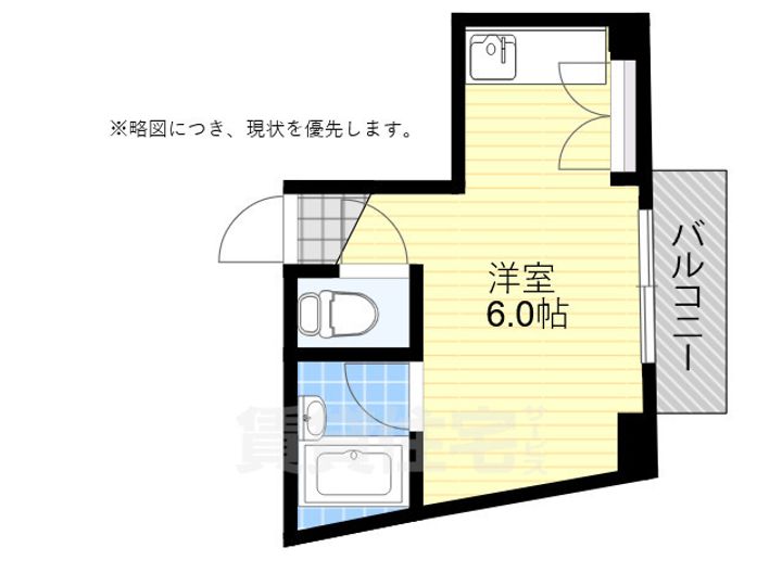 第六大朋マンションの間取り