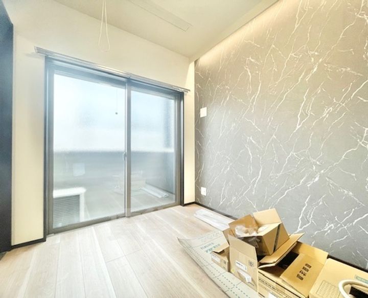 大阪府茨木市春日1丁目の賃貸アパートの寝室