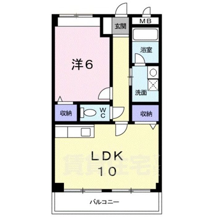 サンライズ・フジの間取り
