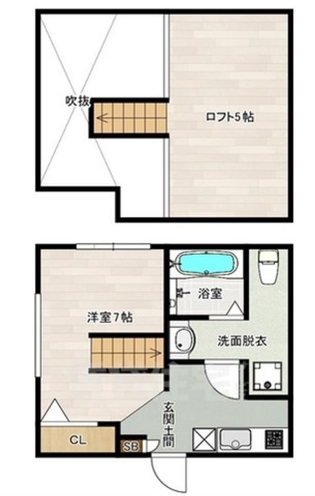 リバーパーク百年橋の間取り