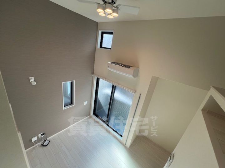 スカイフラット姫島の居間