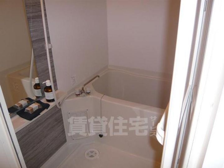 大阪府堺市堺区北花田口町2丁の賃貸マンションの風呂