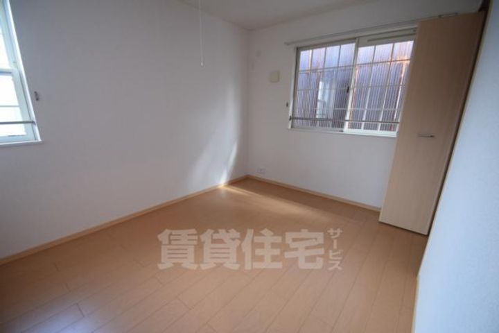 大阪府大阪市東住吉区照ケ丘矢田3丁目の賃貸アパートの寝室