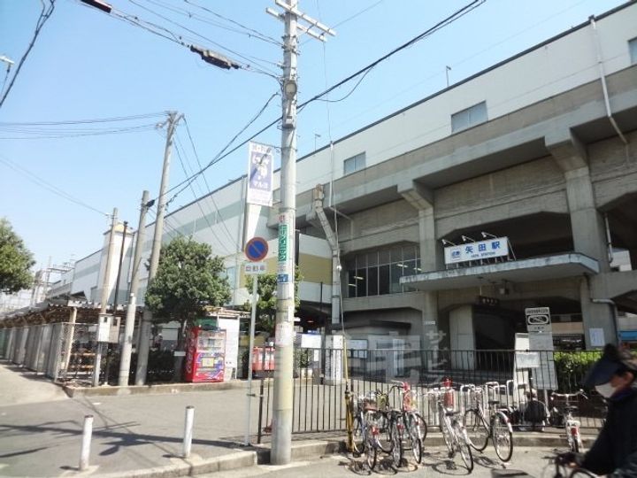 大阪府大阪市東住吉区照ケ丘矢田3丁目の賃貸アパートの周辺