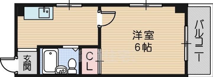 グリーンハイツ武庫川の間取り