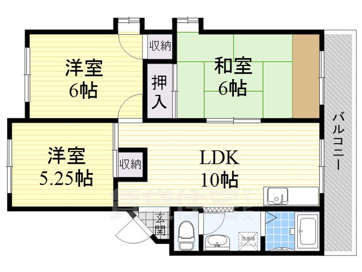ドリームオアシスの間取り