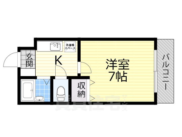 アーバンハイツ竹の内の間取り