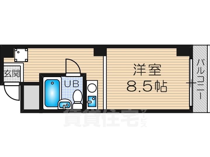 メゾンベルキャステルの間取り