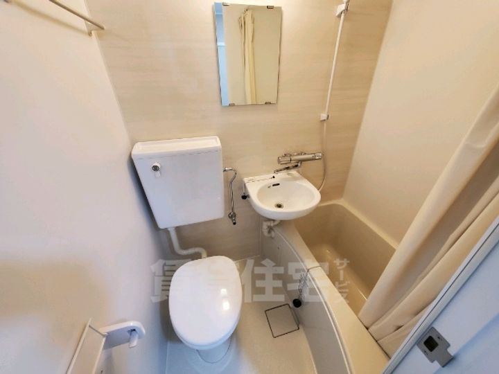 メゾンベルキャステルの風呂