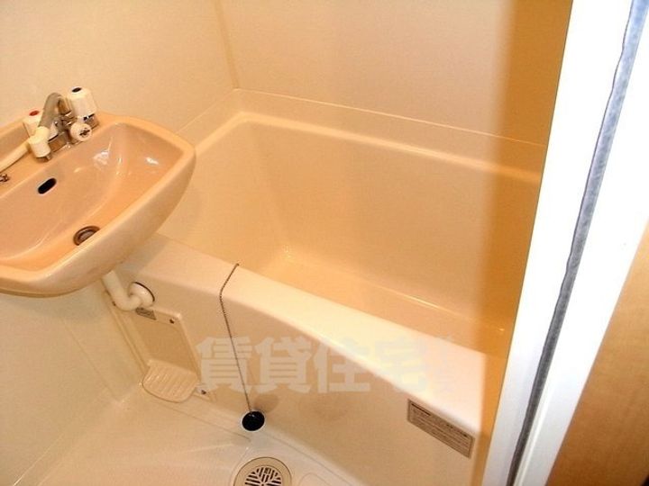 愛知県名古屋市昭和区神村町1丁目の賃貸アパートの風呂
