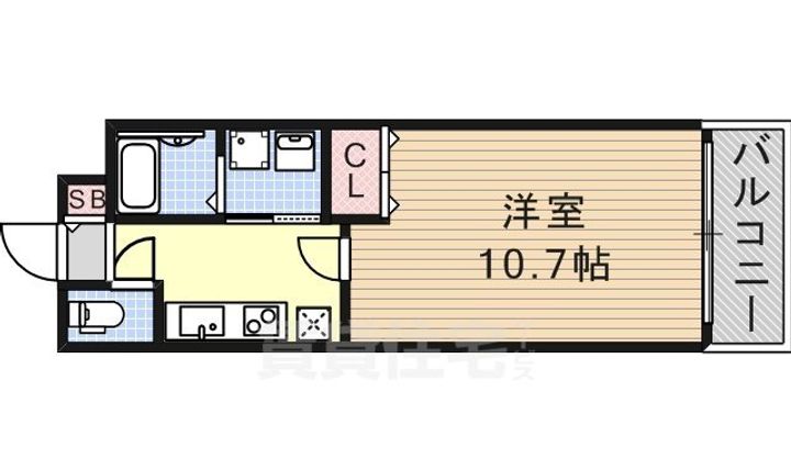 リバパレス鶴舞の間取り
