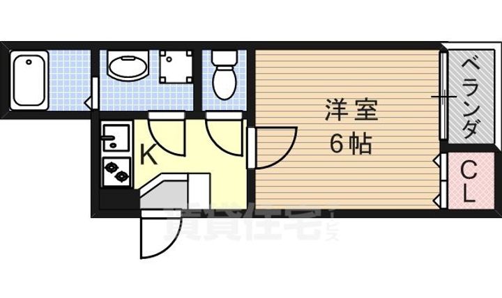 A-legato大喜の間取り
