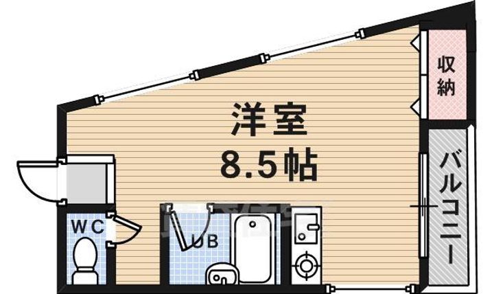 さくらビル昆陽池の間取り