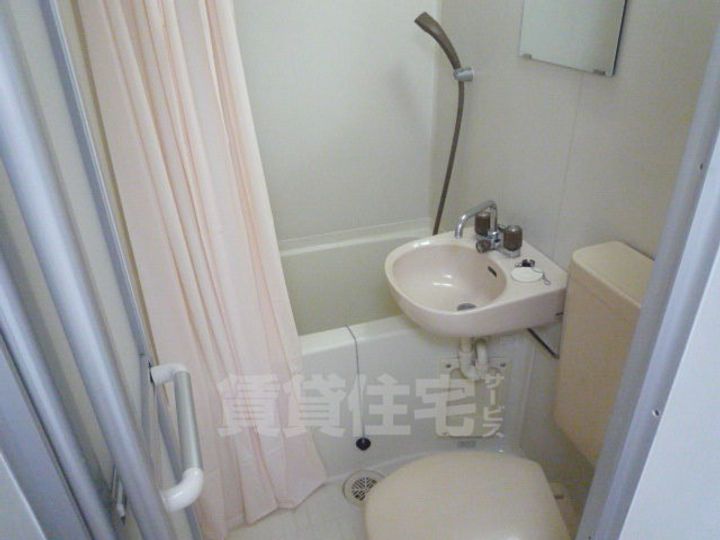 大阪府東大阪市南荘町の賃貸アパートの風呂