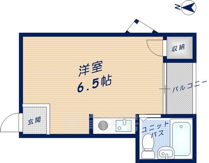 大阪府東大阪市布市町2丁目の賃貸マンションの間取り