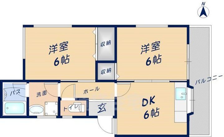 センチュリーハイツの間取り