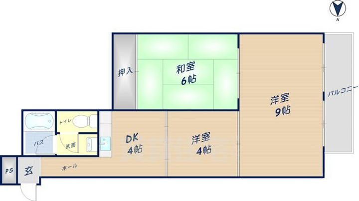 ゆきみマンションの間取り