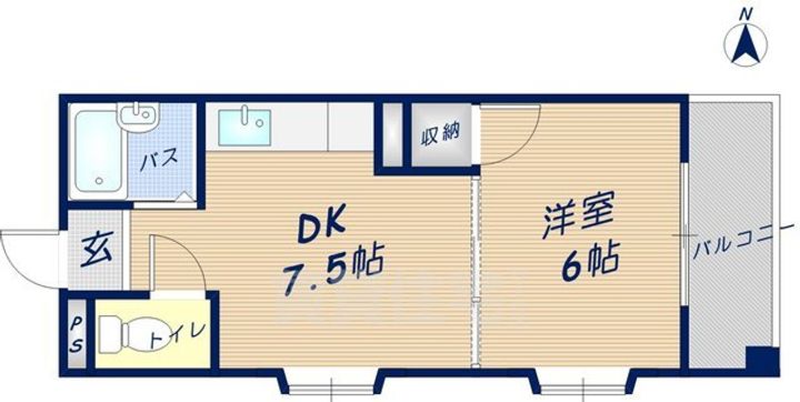 トトロハイツの間取り