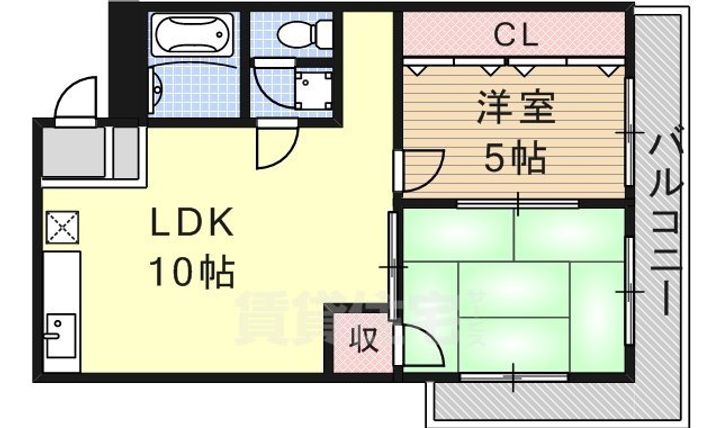 青杏ビルの間取り